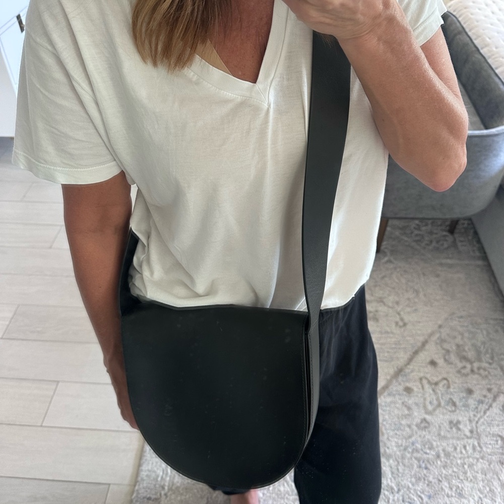 Theory Crossbody Saddle Bag